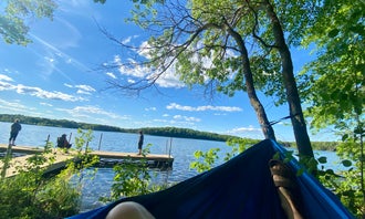 Camping near Twisted Willow Farmstay: Hardy’s Lake in the Woods RV Resort, Staples, Minnesota