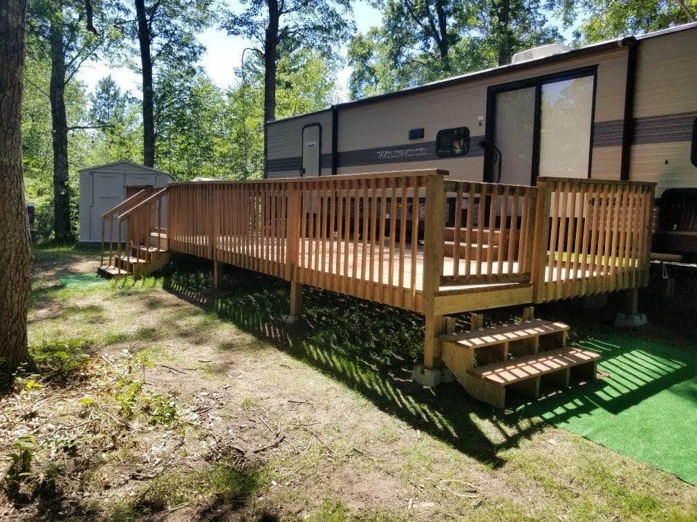 Camper-submitted photo at Hardy’s Lake in the Woods RV Resort near Garfield, MN