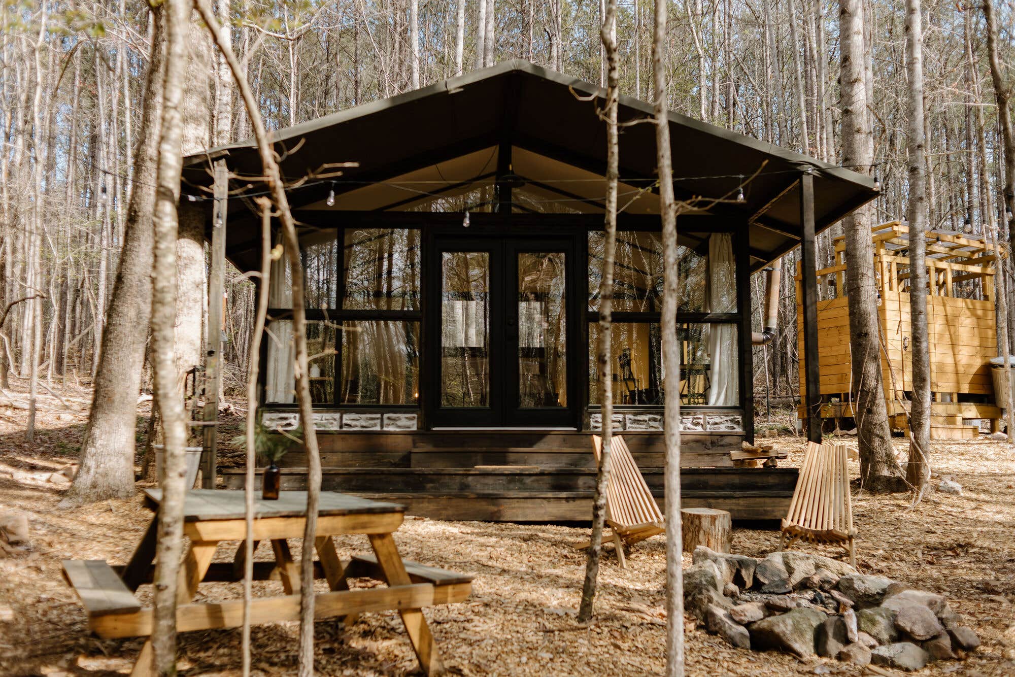 The Dyrt's photo of glamping accommodations at RamsdenLake near Peachtree City, GA