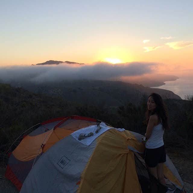 Kathleen L.'s photo of a dispersed camping area at Santa Cruz Island - Del Norte Backcountry — Channel Islands National Park near Moorpark, CA