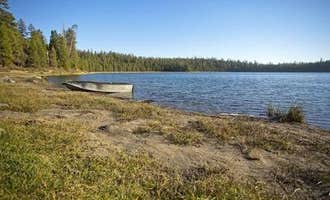 Camping near Wyeth Campground at the Deschutes River: North Twin Lake Campground, La Pine, Oregon