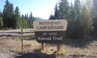 Camping near Flag Point Lookout Rental- PERMANENTLY CLOSED: Nottingham Campground, Government Camp, Oregon
