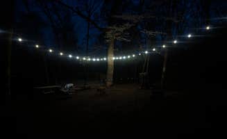 ashli C.'s photo of camping with pets at Miracle Mountain Homestead near Bunch, OK