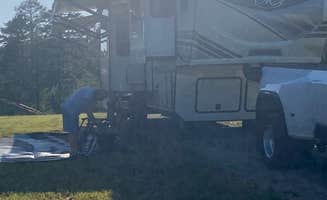 Jewelana T.'s photo of rv camping at Landry Vineyards Grape Escape RV Sites near Winnfield, LA