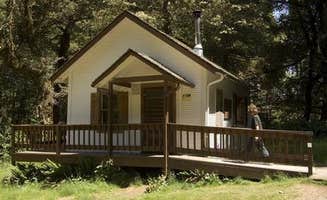 The Dyrt's photo of a cabin at Packers Cabin near Ophir, OR