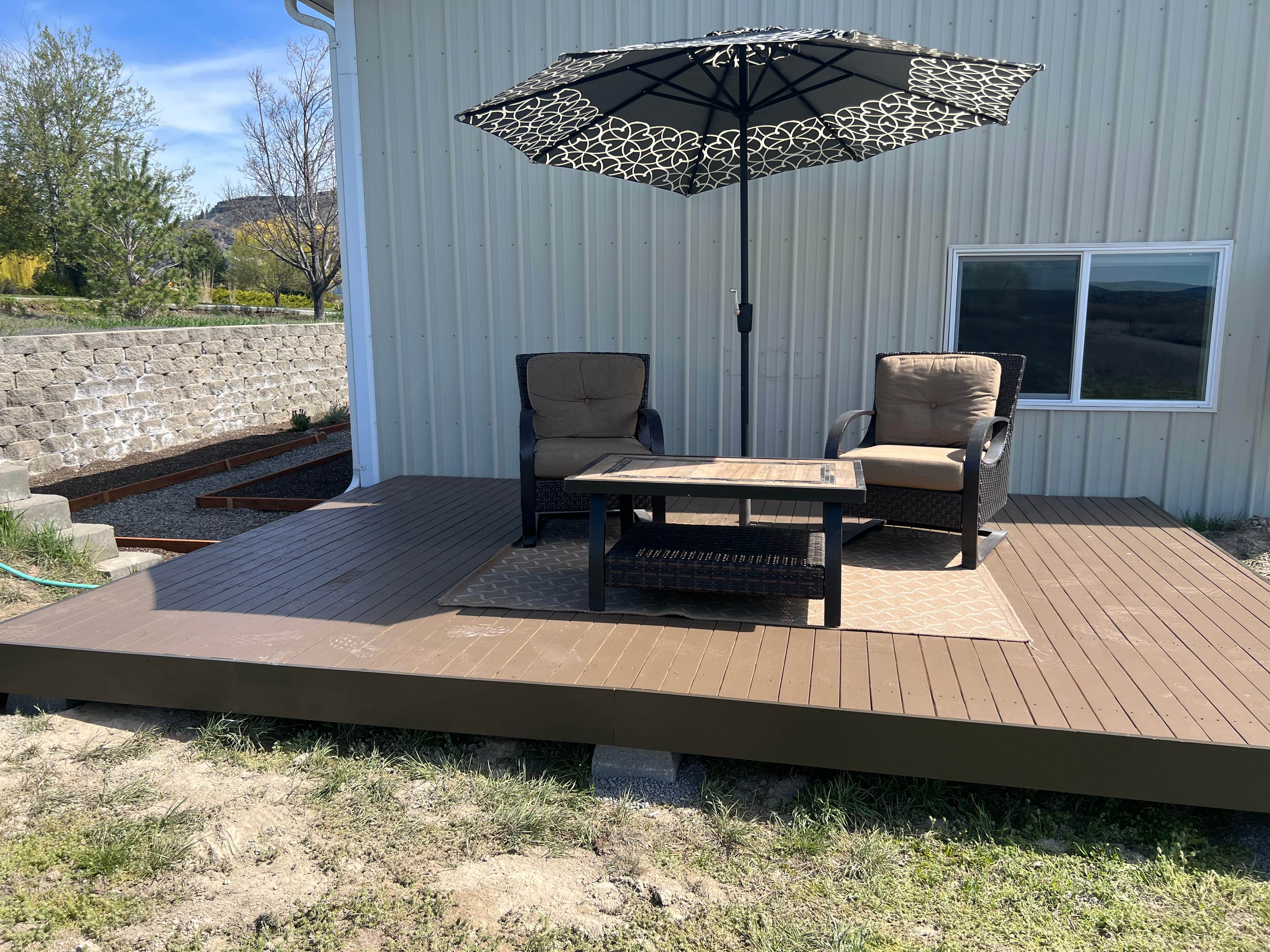 Camper-submitted photo at Red Rock Shadow Ranch RV Glamp Pad near Coulee Dam, WA