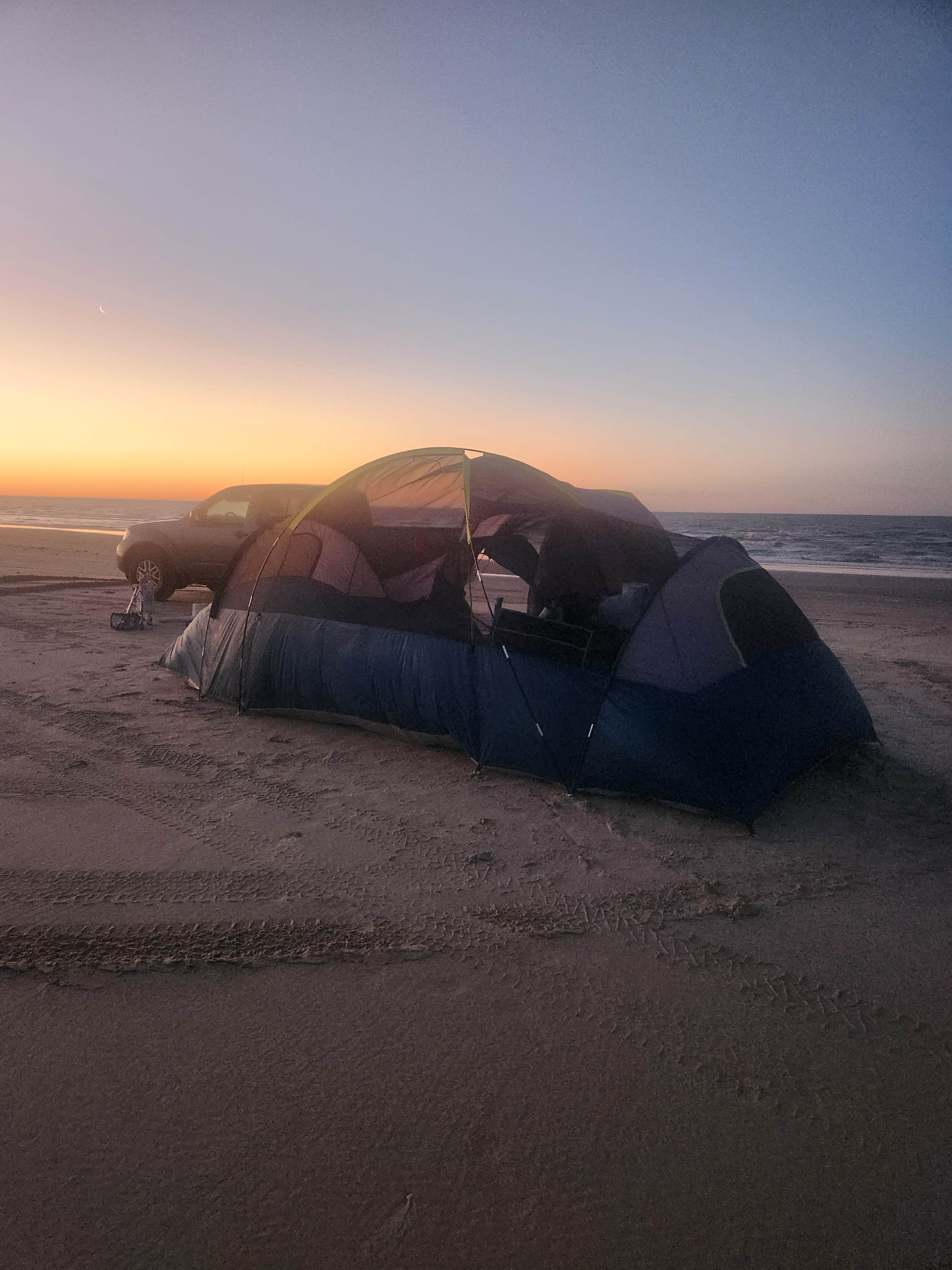 High Island Beach Camping Anahuac, TX