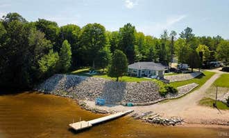 Camping near Fayette State Park Campground: Indian Lake RV Resort and Campground, Manistique, Michigan