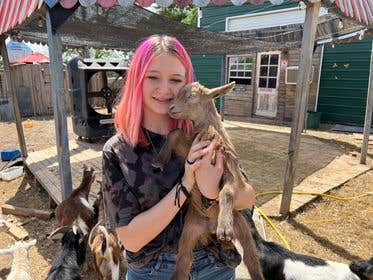 Camper-submitted photo at The Fabulous Bok Vegas Texas - Interactive Petting Zoo, Cabins, RV Park, Glamping, Tent Rentals and Campground near Flint, TX