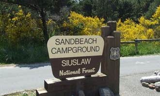 Camping near Cape Kiwanda RV Resort and Marketplace: Sandbeach, Pacific City, Oregon