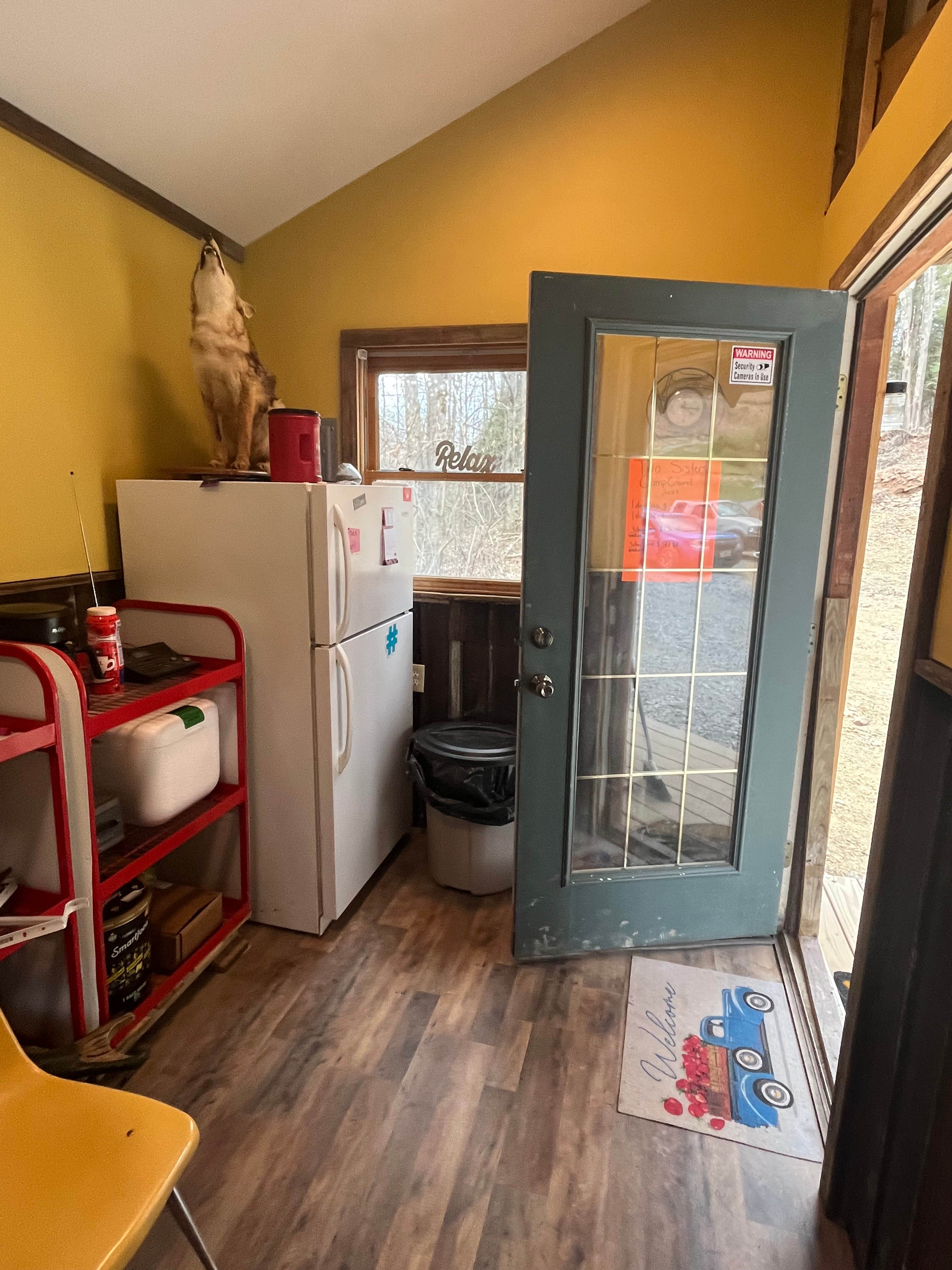 Celeste M.'s photo of camping with pets at Two Sisters Campground near Durbin, WV