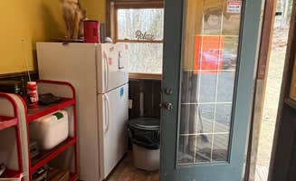 Celeste M.'s photo of camping with pets at Two Sisters Campground near Volga, WV