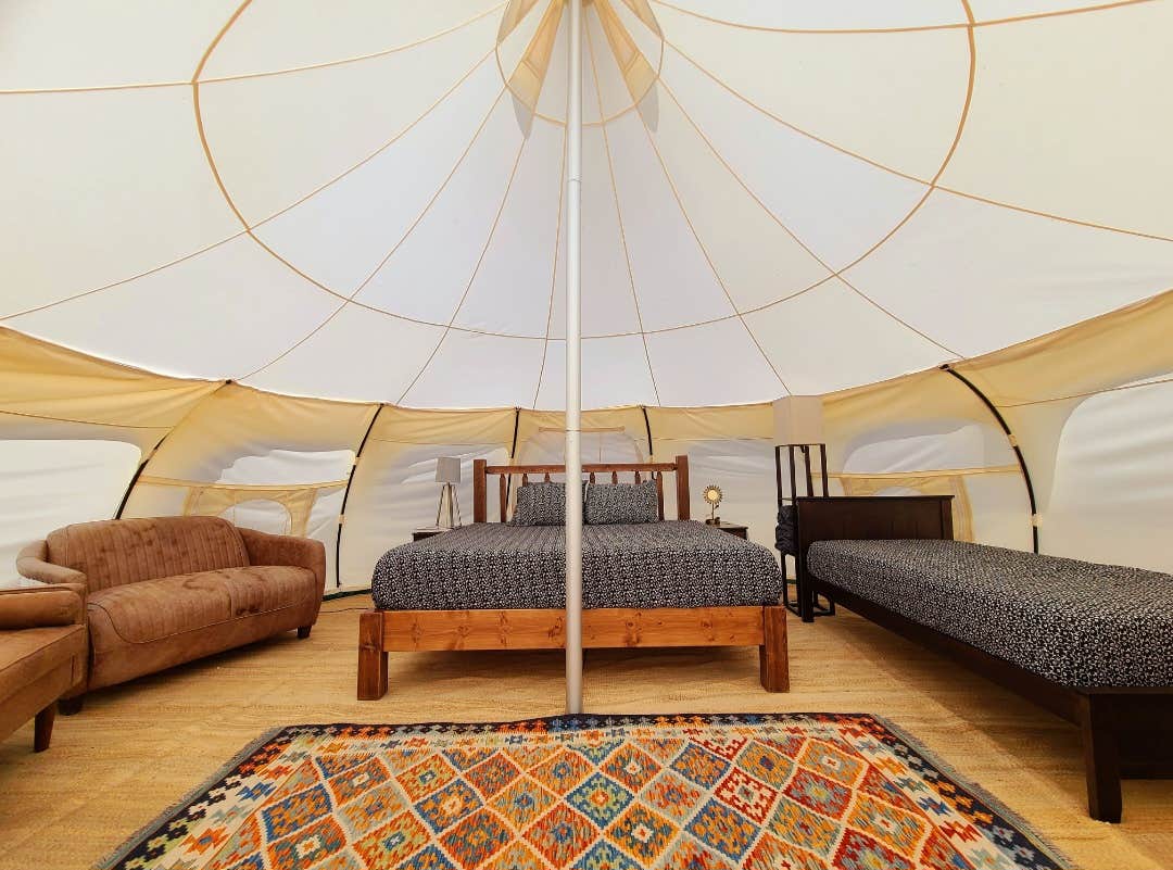 Rudy H.'s photo of glamping accommodations at Schellraiser in Nevada