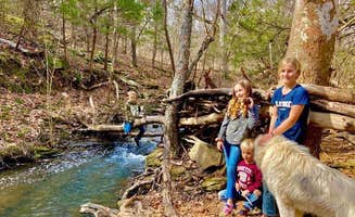 Kimberly W.'s photo of camping with pets at Kimmys At Caplinger near Mindenmines, MO