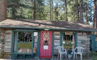 Peter W.'s photo of a cabin at Ekstrom's Stage Station Campground near Corvallis, MT