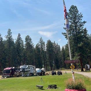 Camper-submitted photo at Ekstrom's Stage Station Campground near Seeley Lake, MT