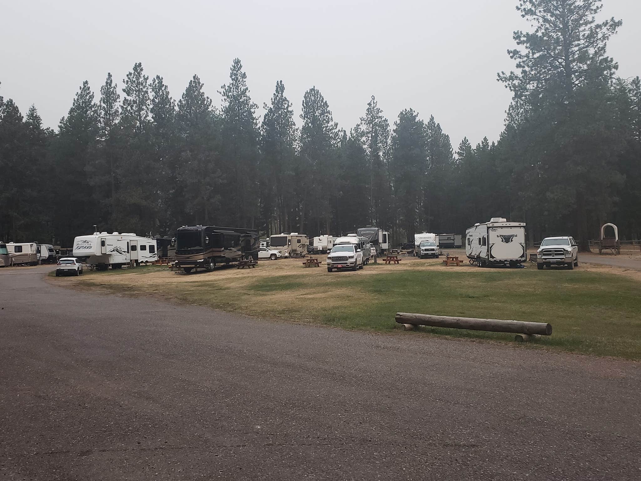 Peter W.'s photo of rv camping at Ekstrom's Stage Station Campground near Bonner, MT