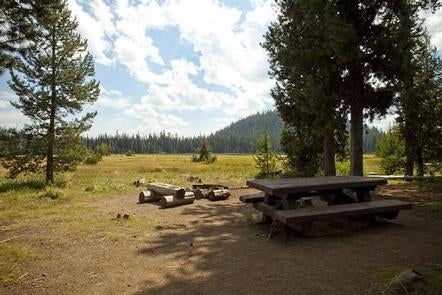 Camper submitted image from South Campground - Hosmer Lake (OR) - 1