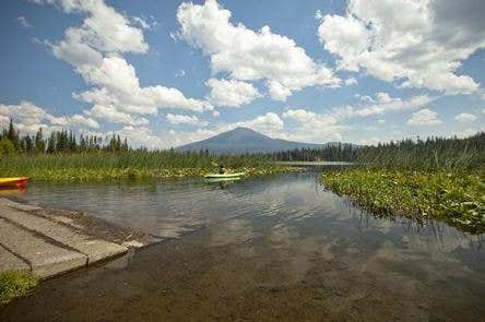 Camper submitted image from South Campground - Hosmer Lake (OR) - 3