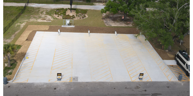 Camper submitted image from Love's RV Hookup-Gulfport MS 595