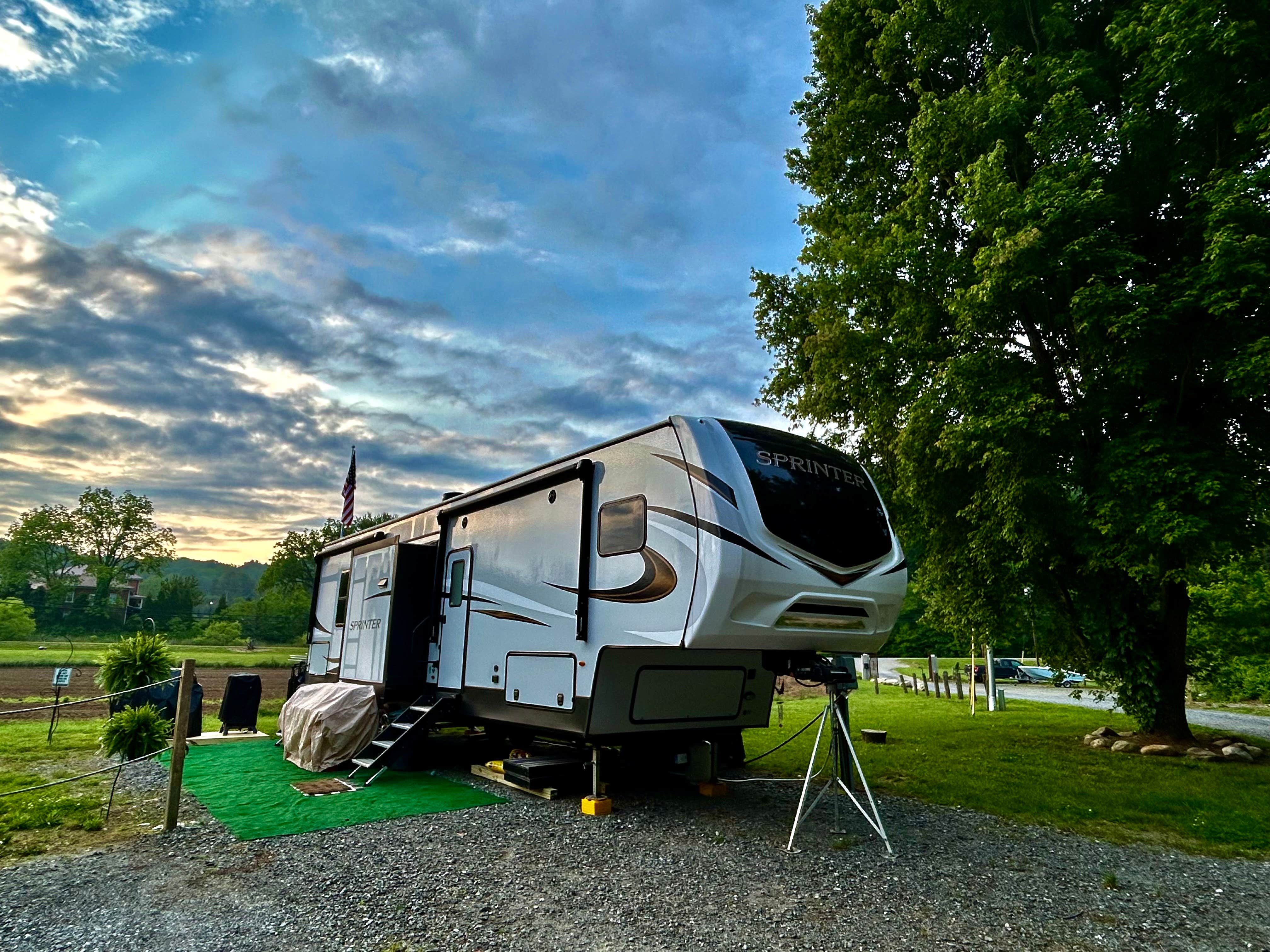 Debi D.'s photo of rv camping at Riverhouse RV Resort & Campground near Candler, NC