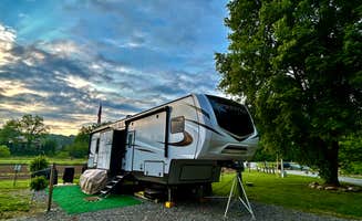 Debi D.'s photo of rv camping at Riverhouse RV Resort & Campground near Waynesville, NC