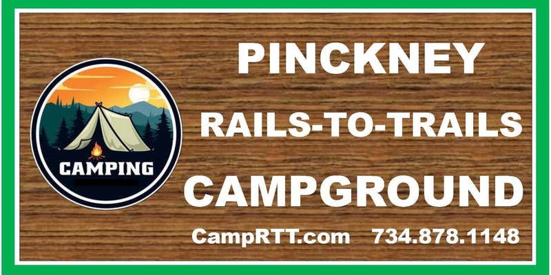 Camper submitted image from PINCKNEY RAILS-TO-TRAIL CAMPGROUND
