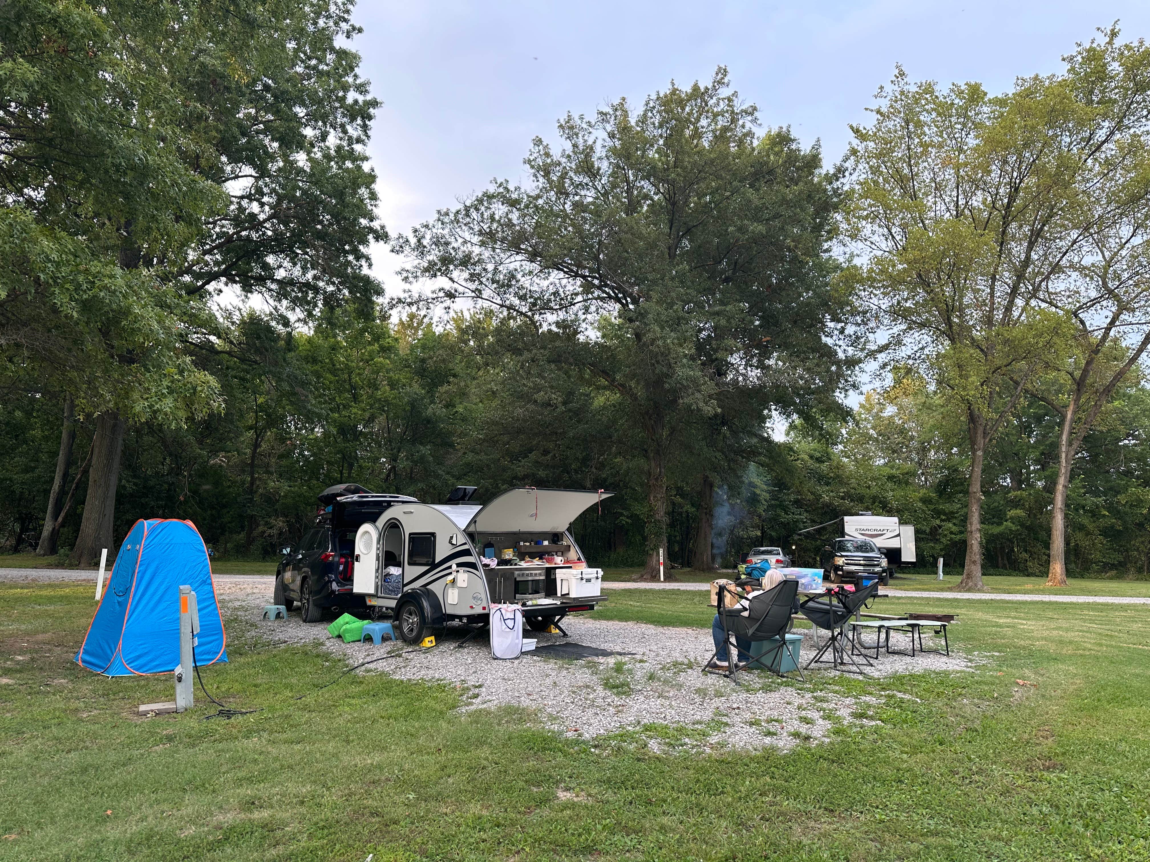 Steve G.'s photo at Crab Orchard Lake Campground near Bargerville, IL