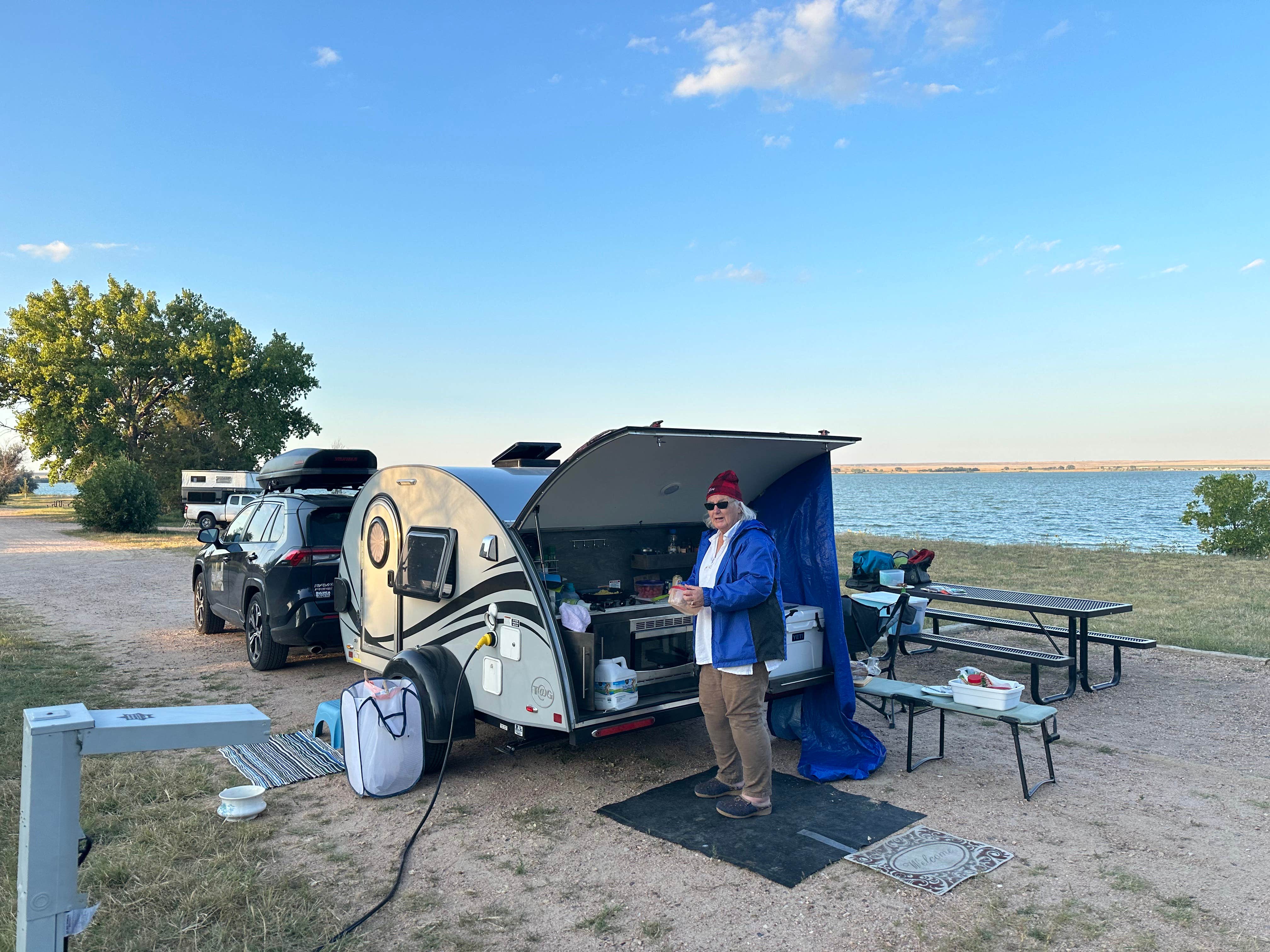 Steve G.'s photo at Jackson Lake State Park Campground near Orchard, CO