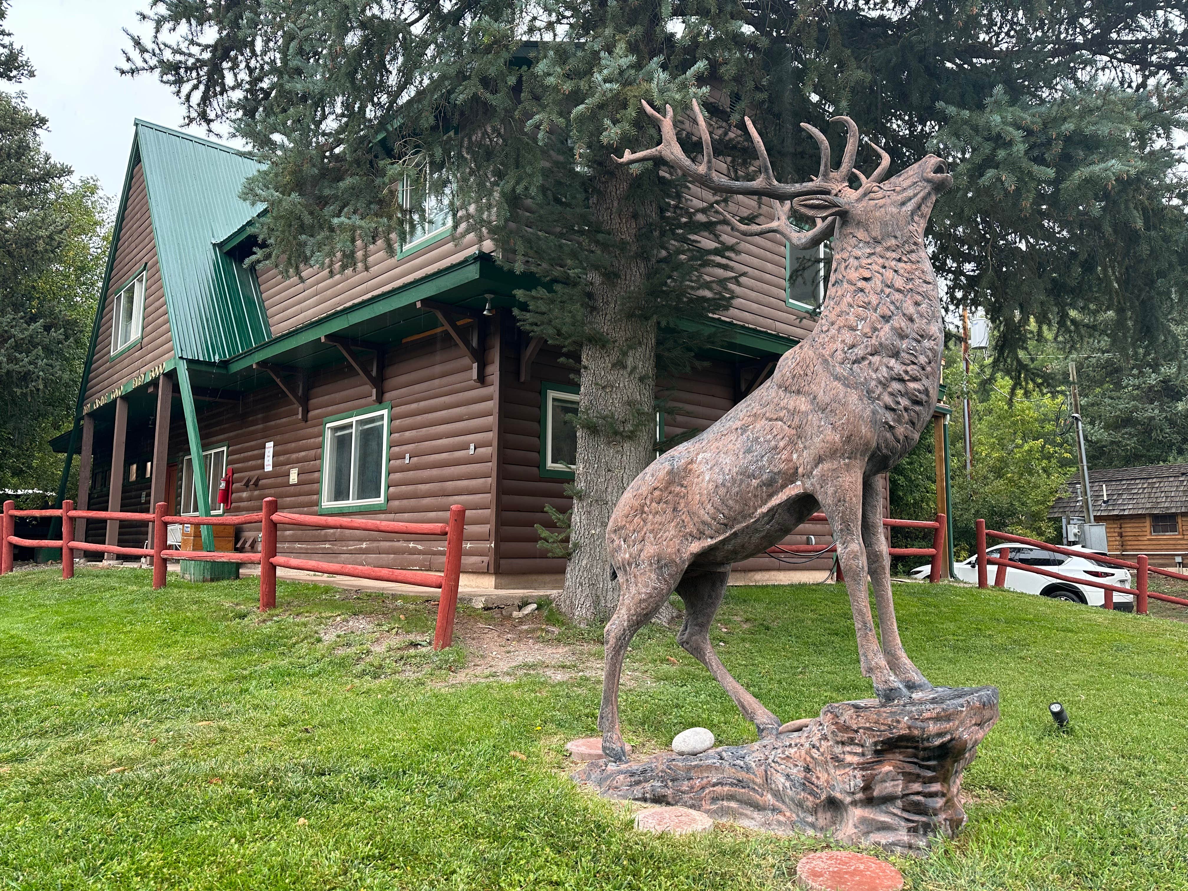 Steve G.'s photo of a cabin at Elk Creek Campground near Rifle, CO