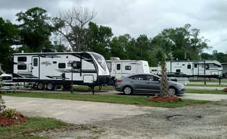 kacie D.'s photo of rv camping at Twelve Palms RV Park Downtown near Bell City, LA