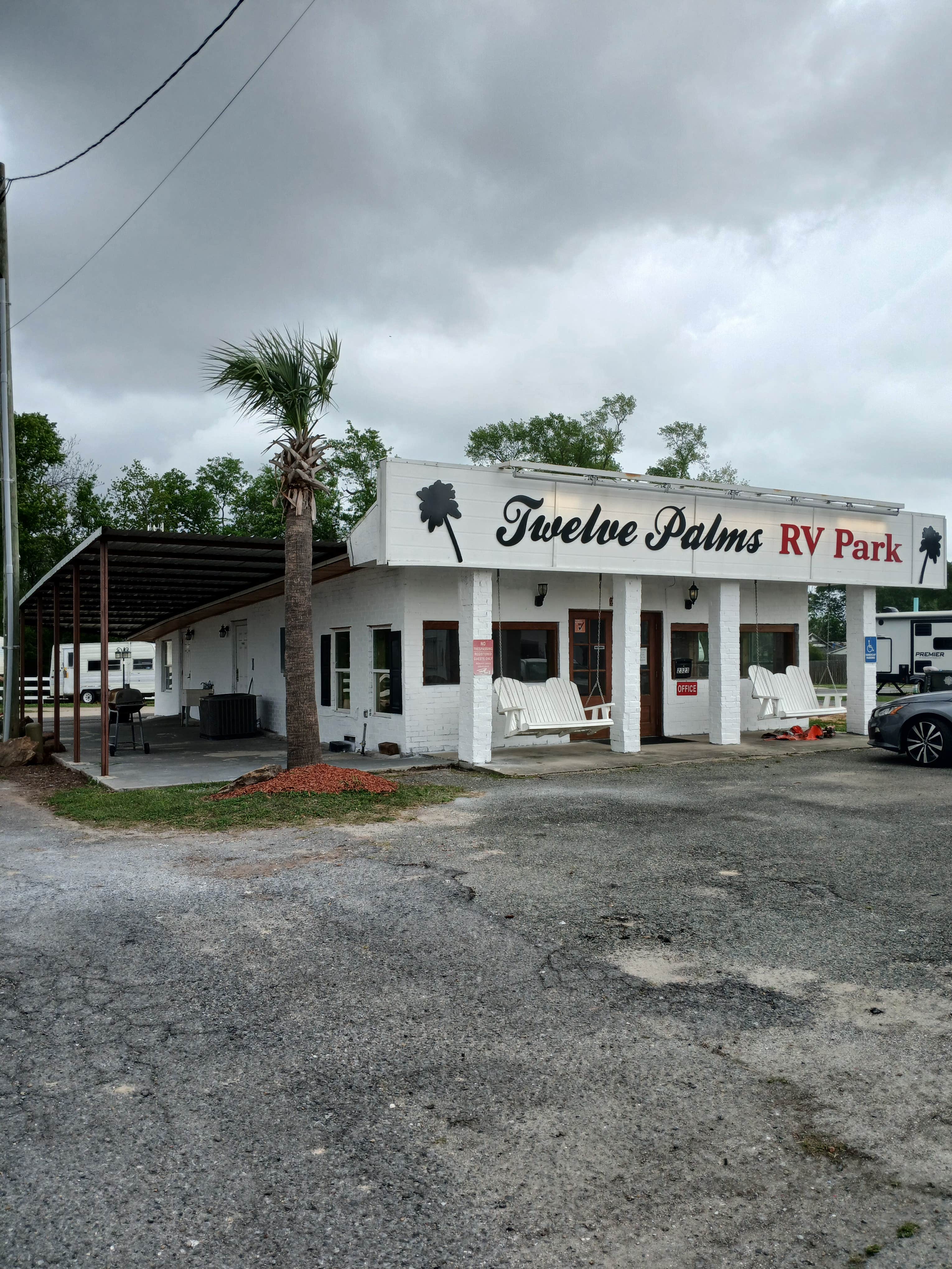 Camping near Intracoastal Parish Park Campground: Twelve Palms RV Park Downtown, Lake Charles, Louisiana