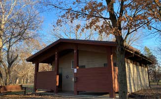 Stuart K.'s photo of a cabin at Great Falls Campground — Illini State Park near Kankakee, IL