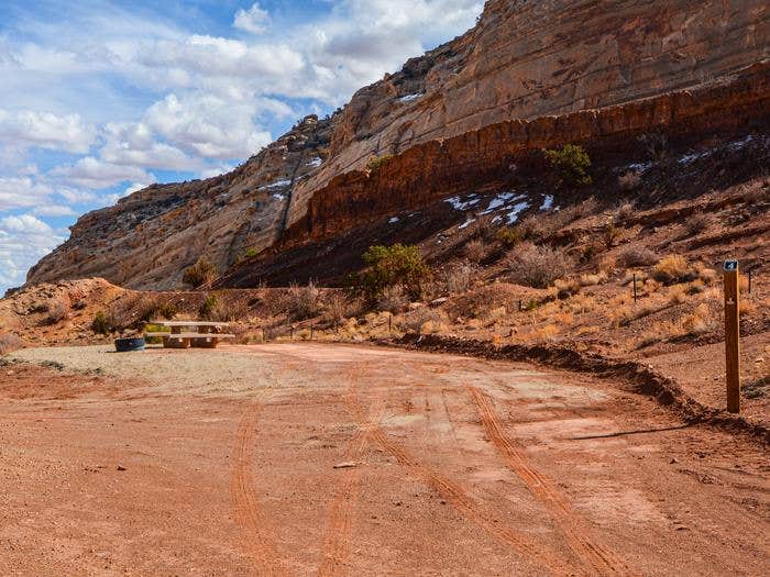 Camper submitted image from Temple Mountain Townsite Campground - 1