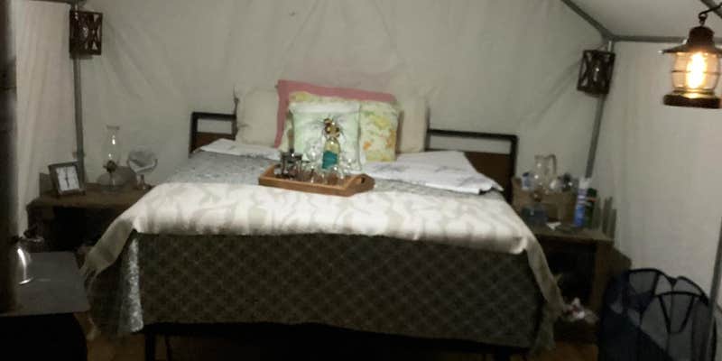 Camper submitted image from WineDrops Creekside Camping Bills RV Parking