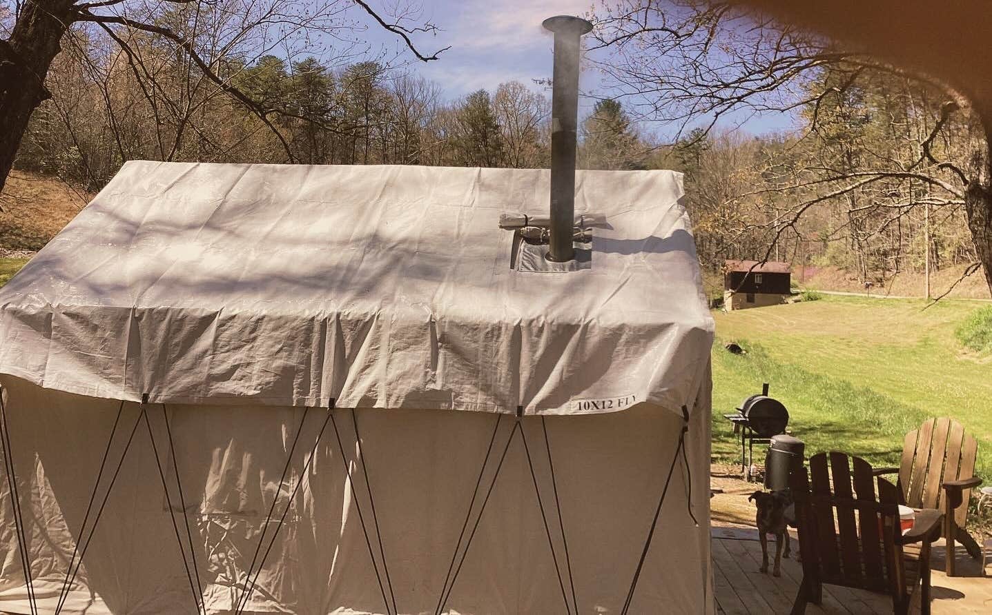 Victoria C.'s photo at WineDrops Creekside Camping Bills RV Parking near Talking Rock, GA