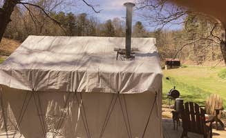 Victoria C.'s photo at WineDrops Creekside Camping Bills RV Parking near Waleska, GA