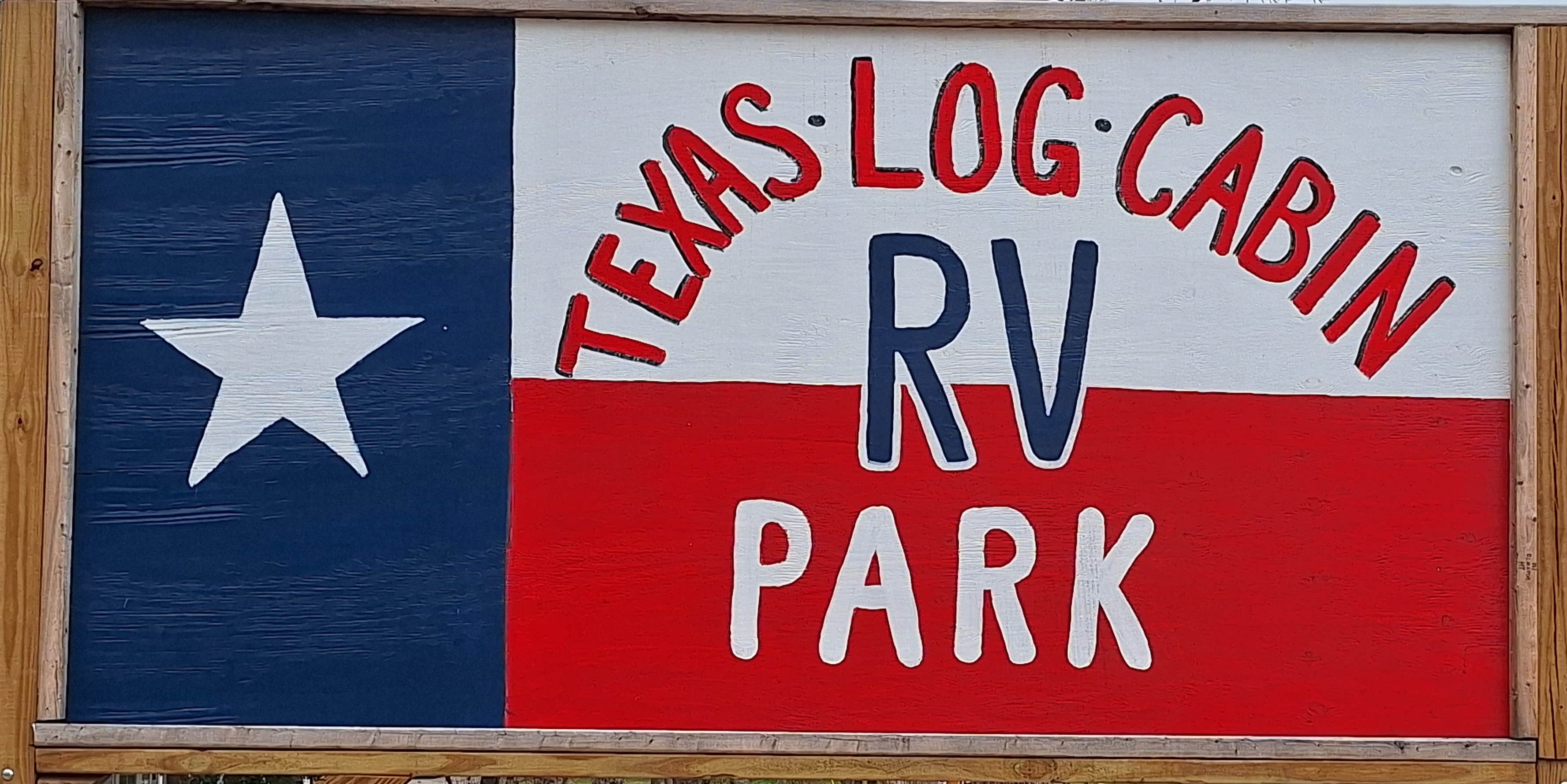 Camper submitted image from Texas Log Cabin RV Park - 1