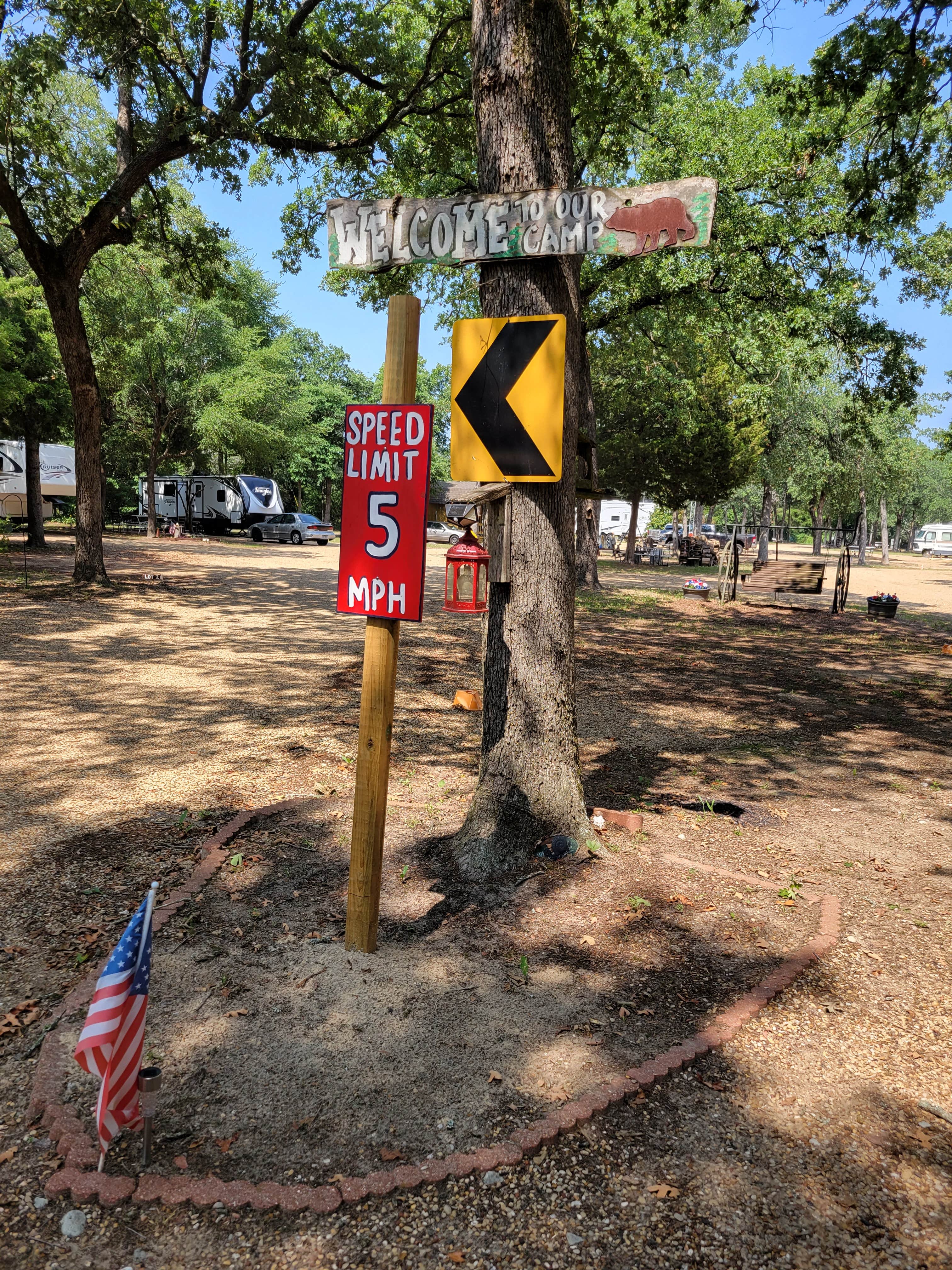 Camper-submitted photo at Texas Log Cabin RV Park near Wills Point, TX