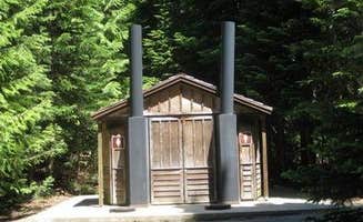 The Dyrt's photo of glamping accommodations at Trillium Lake near Colton, OR