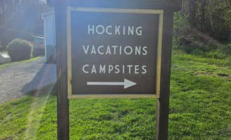 Camping near Pine Creek Campground and Cabins: Hocking Vacations Campsites, Logan, Ohio