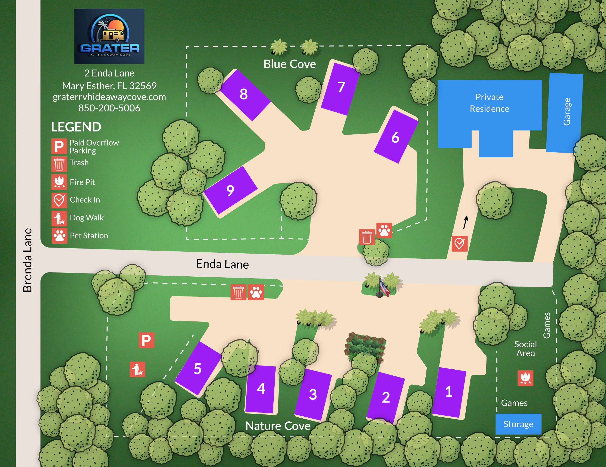 Camper-submitted photo at Grater RV Hideaway Cove near Navarre Beach, FL