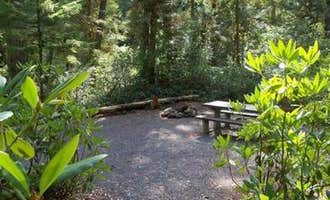 Camping near Cleator Bend: Whispering Falls Campground, Idanha, Oregon