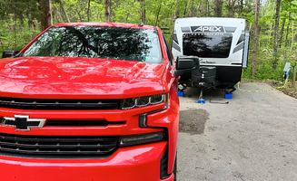 Megan C.'s photo of rv camping at Cedars of Lebanon State Park Campground near Carthage, TN