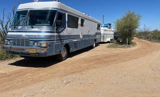 Camping near Garden of Peden: China Cabinet Ranch, Cortaro, Arizona