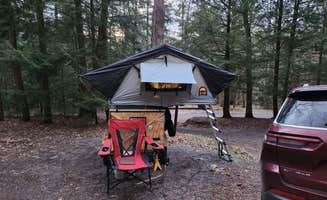 Chuck M.'s photo of tent camping at Penn Roosevelt State Park Campground near Mifflintown, PA