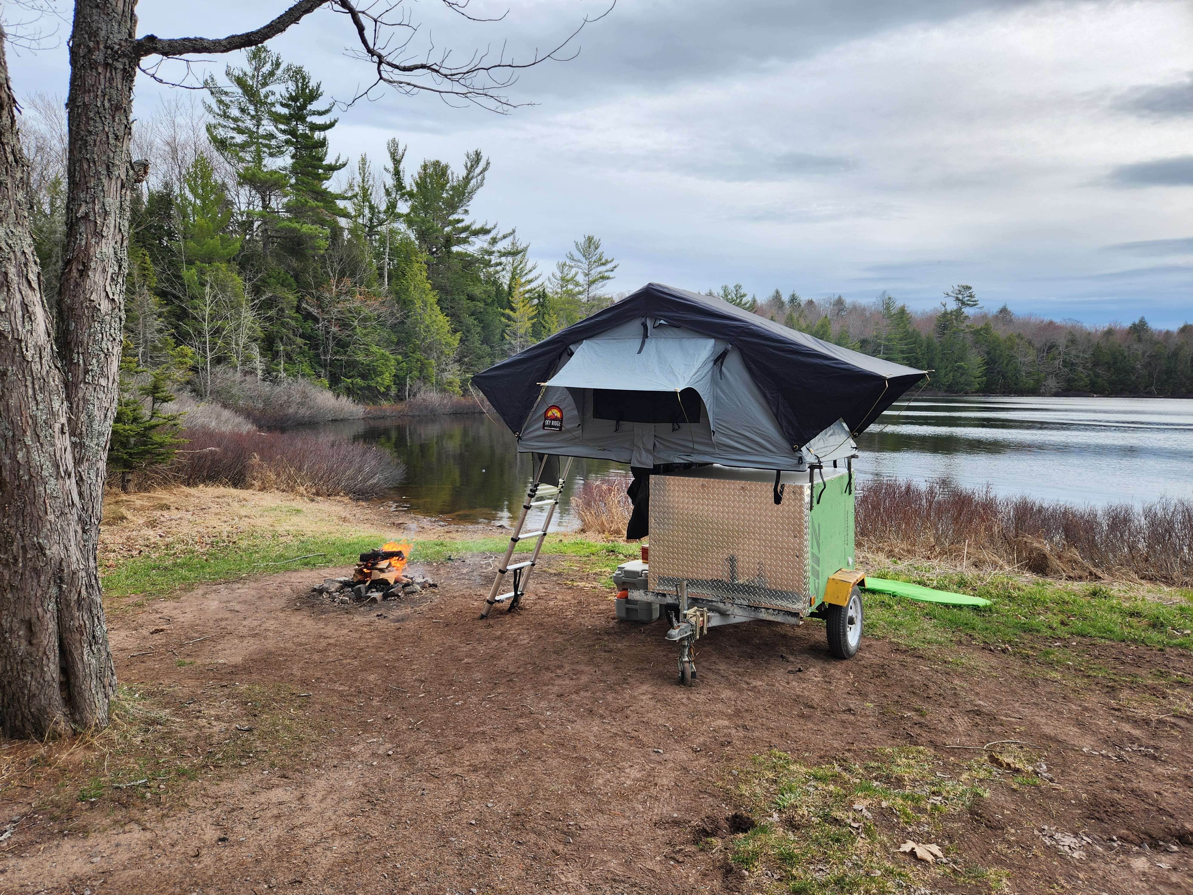 Camper submitted image from Lake Perrault - 1