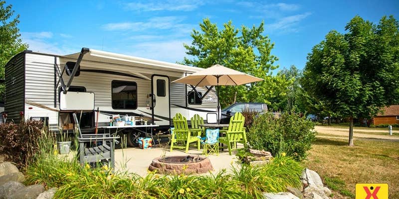 Camper submitted image from Covert/South Haven KOA Holiday