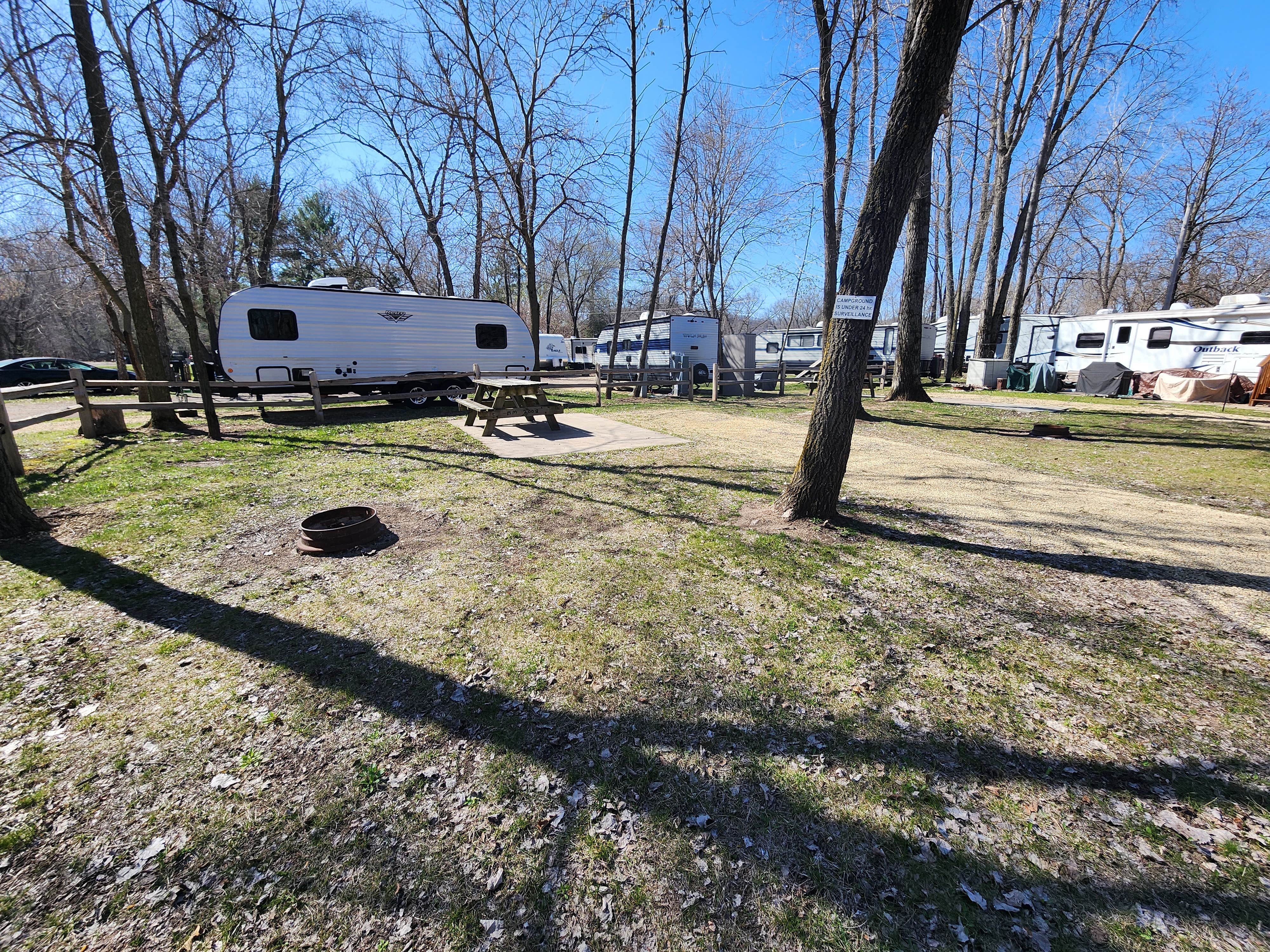 Rachel L.'s photo of rv camping at Lake Road Campground near Trempealeau, WI