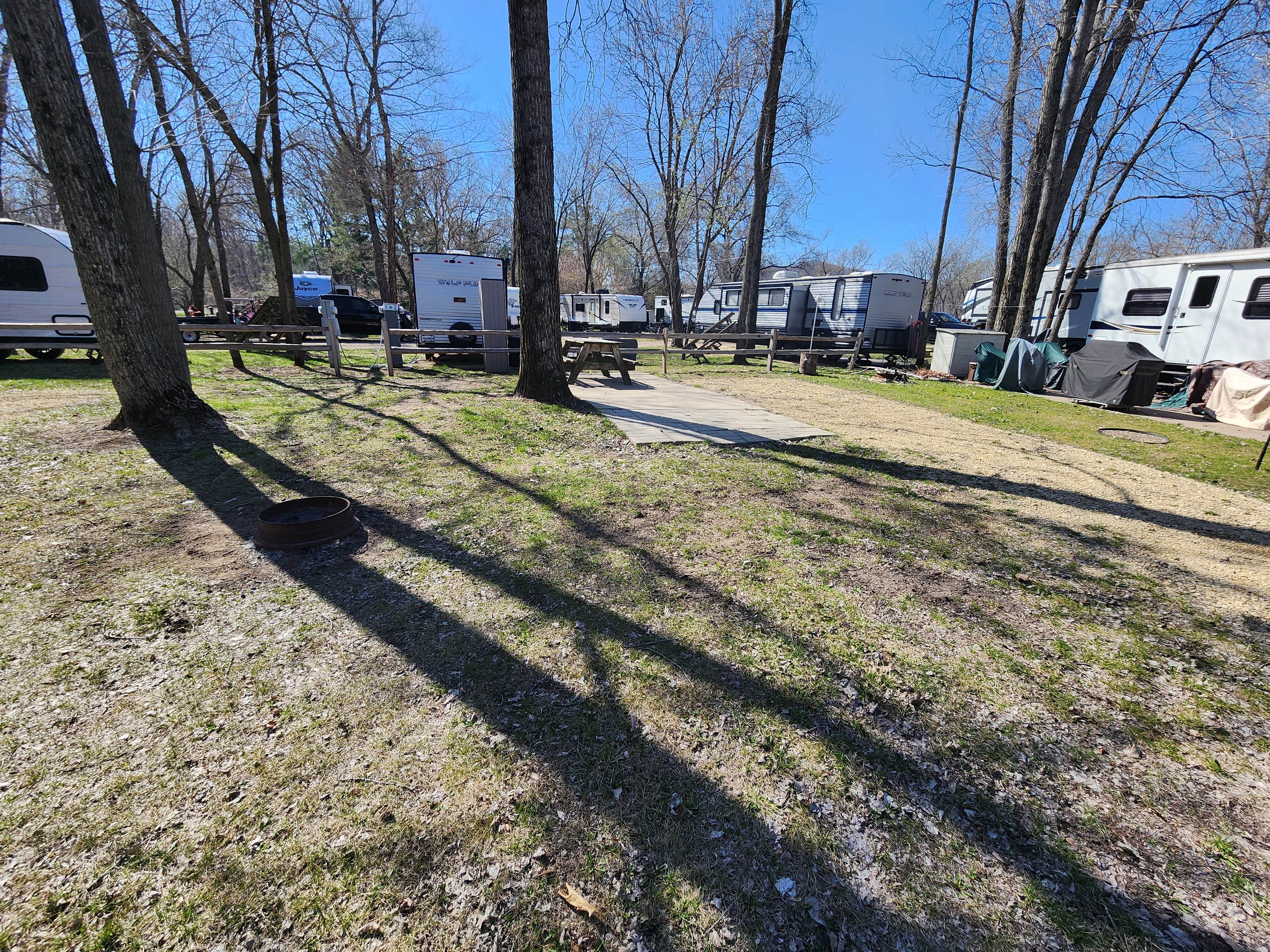 Rachel L.'s photo of rv camping at Lake Road Campground near La Crosse, WI